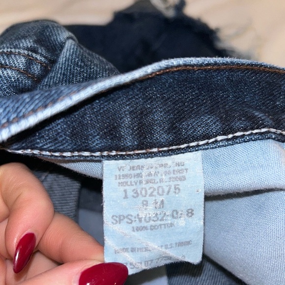 Riders by Lee Women's Denim Shorts - Dark Blue - Picture 3 of 6